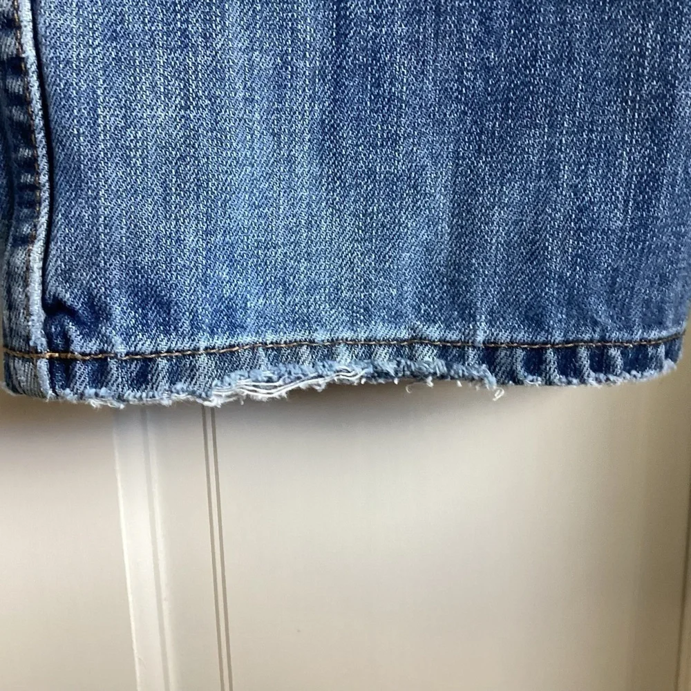 J. Crew Men’s Denim Distressed Jeans.  Size 38/32
